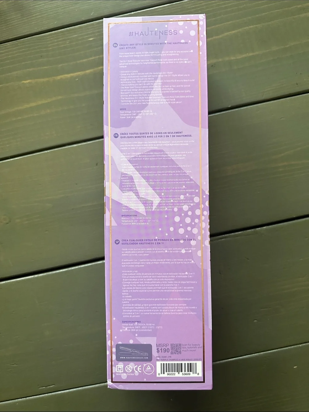 2-in-1 Styler – Lavender